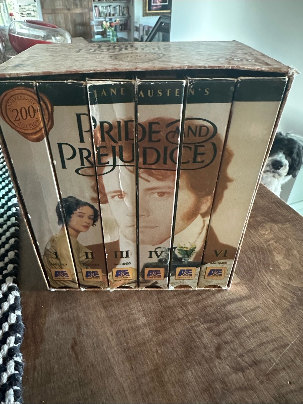 BBC Pride & Prejudice VHS Boxed Set